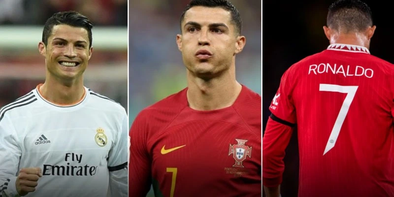 CR7 trong màu áo các “đại gia” châu Âu