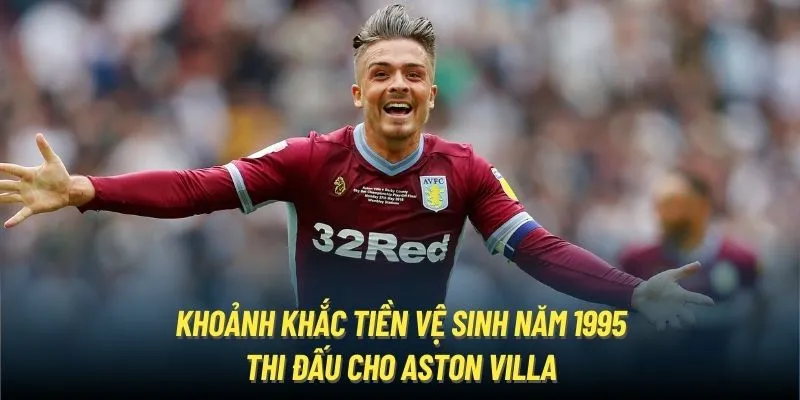 Khoảnh khắc tiền vệ sinh năm 1995 thi đấu cho Aston Villa